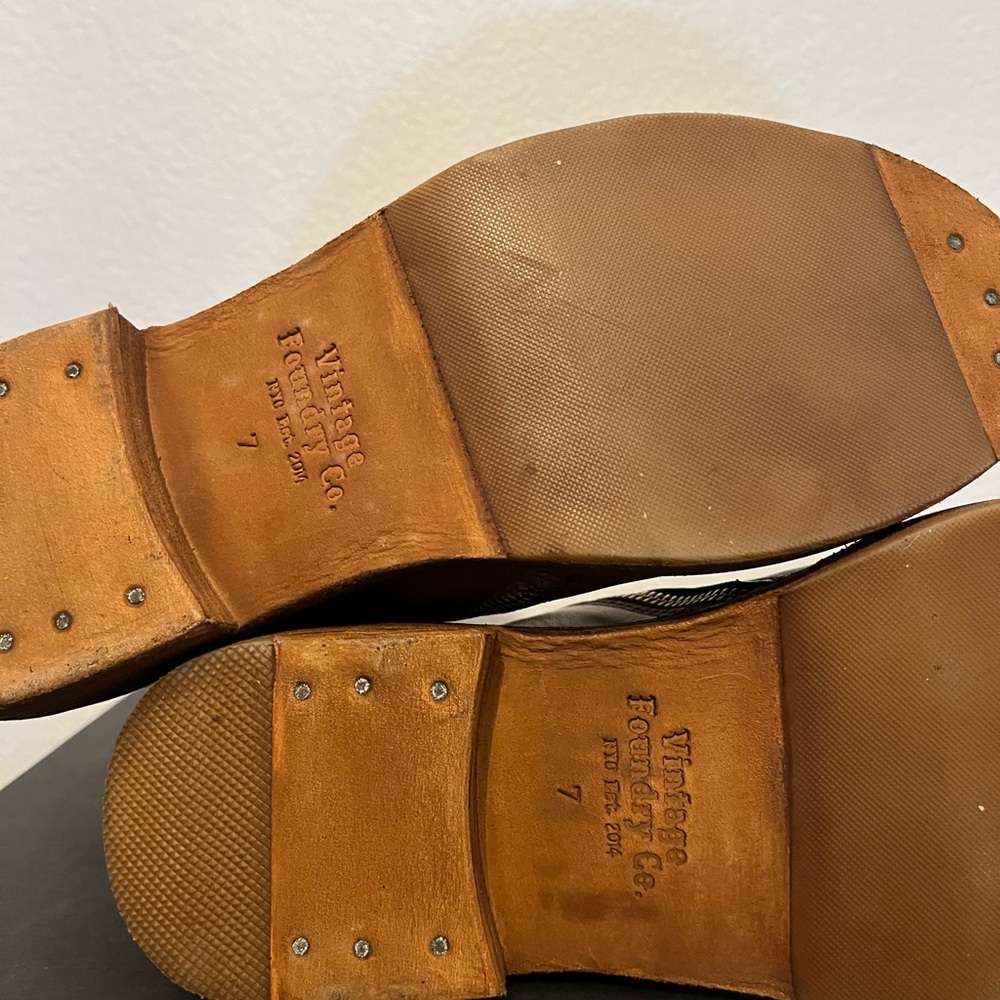 Vintage Foundry Co, Women’s Stacy Boot sz 7 in Camel - NEW - ships without box - Picture 8 of 17
